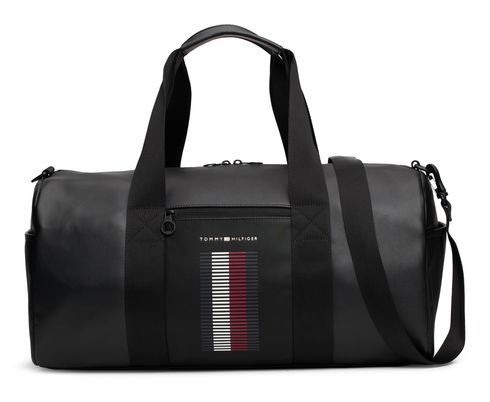 TOMMY HILFIGER TH Foundation Pique Duffle Weekender Black