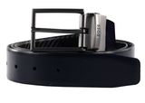 BOSS Otano-CF Sr35 sp Leather Belt W120 Black / Navy - kürzbar BOSS Otano-CF Sr35 sp Leather Belt W120 Black / Navy - kürzbar