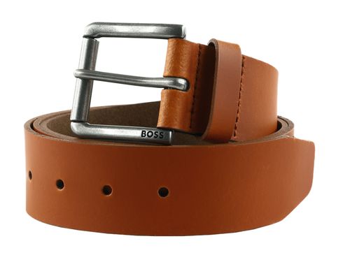 BOSS Joris Sz40 Leather Belt W105 Cognac