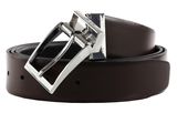BOSS Ofede-P Or35 sp Leather Belt W115 Black / Darkbrown - shortenable BOSS Ofede-P Or35 sp Leather Belt W115 Black / Darkbrown - shortenable