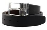 BOSS Ofede-P Or35 sp Leather Belt W115 Black / Darkbrown - shortenable BOSS Ofede-P Or35 sp Leather Belt W115 Black / Darkbrown - shortenable