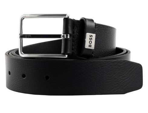 BOSS Elio Sz35 Leather Belt W95 Black