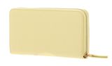 VALENTINO Zero Re Zip Wallet Vaniglia