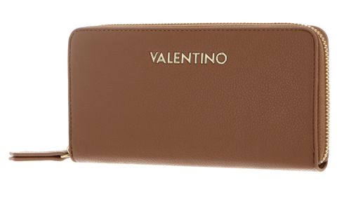 VALENTINO Arcadia Large Zip Around Wallet Beige