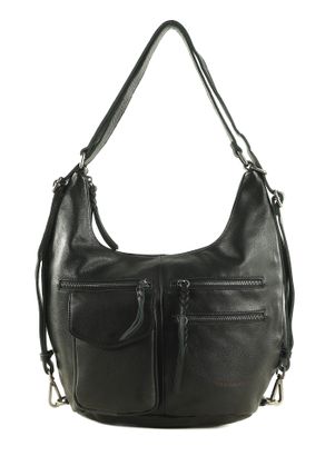 FREDsBRUDER My Old Friend Hybrid Hobo Bag Black