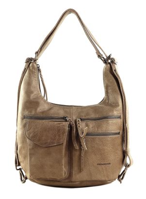 FREDsBRUDER My Old Friend Hybrid Hobo Bag Soft Taupe