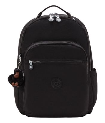 kipling Back To School Seoul Lap Backpack True Black