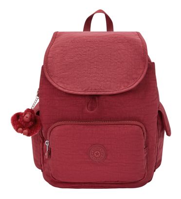 kipling Basic Eyes Wide Open City Pack S Backpack Funky Red