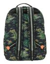 kipling Back To School Print Seoul Lap Backpack L Camo Treasure