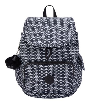 kipling Basic Print City Pack Mini Backpack S Signature Print