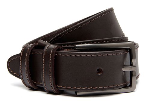 The Chesterfield Brand Tanaro Belt W95 Brown - shortenable