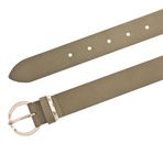 Vanzetti 30mm Leather Belt W85 Taupe