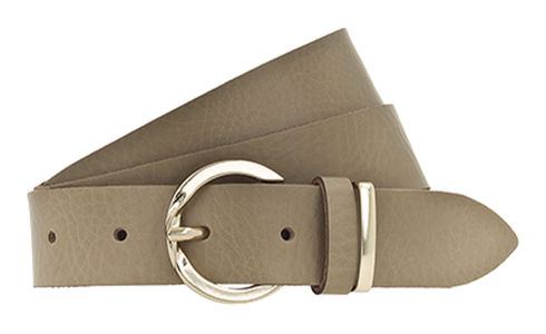 Vanzetti 30mm Leather Belt W95 Taupe