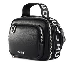【関税込み】Hugo ブラック Zipped Front Pocket バックパック HUGO-Luka-Backpack-Black-