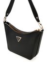 GUESS Eco Gloriana Top Zip Shoulder Bag Black GUESS Eco Gloriana Top Zip Shoulder Bag Black