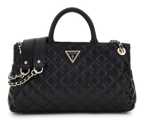 GUESS Giully Girlfriend Shoulder Satchel Black