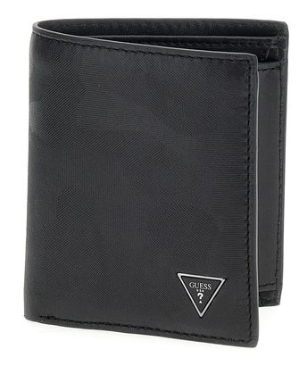 GUESS Mito Billfold Coin Pocket Wallet S Black