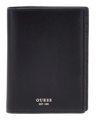 GUESS Passport Holder Black