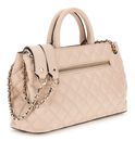 GUESS Giully Girlfriend Shoulder Satchel Light Beige GUESS Giully Girlfriend Shoulder Satchel Light Beige