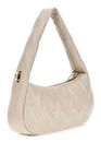 GUESS Eda Top Zip Shoulder Bag Taupe GUESS Eda Top Zip Shoulder Bag Taupe