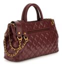 GUESS Giully Girlfriend Shoulder Satchel Burgundy