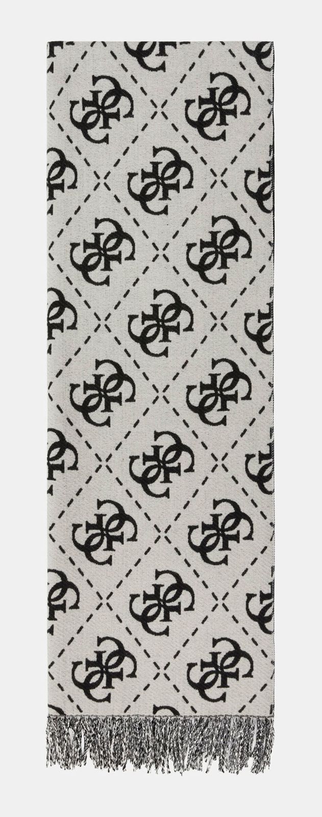 GUESS Scarf 70 x 190 Black Logo GUESS Scarf 70 x 190 Black Logo