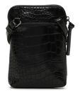 Tamaris Alessia Kroko Mobile Phone Case Bag Black Tamaris Alessia Kroko Mobile Phone Case Bag Black