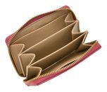 FOSSIL Logan Zip Around Card Case RFID mohair