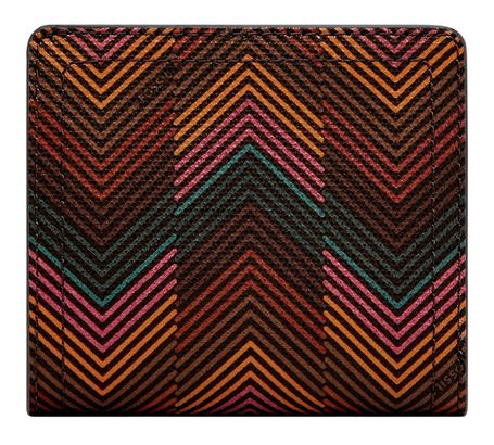 FOSSIL Logan RFID Small Bifold Wallet Harlow Multi Print