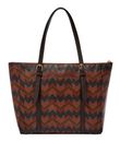 FOSSIL Carlie Tote Harlow Multi Print FOSSIL Carlie Tote Harlow Multi Print