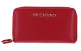 VALENTINO Divina Zip Around Wallet Rosso Scuro