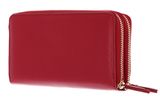 VALENTINO Divina Zip Around Wallet Rosso Scuro