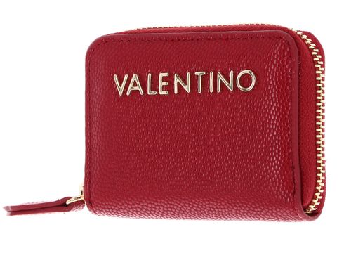 VALENTINO Divina Coin Purse Rosso Scuro