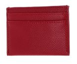 VALENTINO Divina Credit Card Case Rosso Scuro