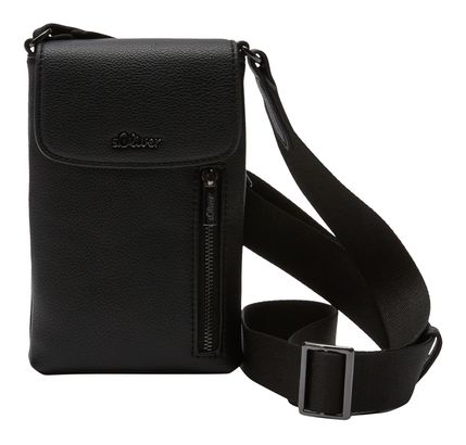 s.Oliver Phone Bag Grey / Black