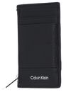 Calvin Klein Subtle Mix Cardholder Black Pebble And Smooth Calvin Klein Subtle Mix Cardholder Black Pebble And Smooth