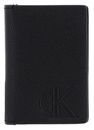 Calvin Klein CKJ Logo Emboss Bifold Wallet Black Calvin Klein CKJ Logo Emboss Bifold Wallet Black