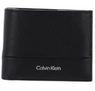 Calvin Klein Subtle Mix Bifold 5CC CK Black Pebble And Smooth Calvin Klein Subtle Mix Bifold 5CC CK Black Pebble And Smooth