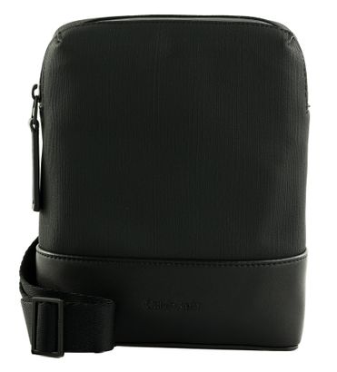 Calvin Klein Tech Sensual Reporter Bag Black Texured