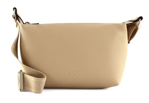Calvin Klein CKJ Over Webbing Shoulder Bag 22 PU Porcelain Sand