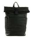Calvin Klein Tech Sensual Roll Top Backpack CK Black Calvin Klein Tech Sensual Roll Top Backpack CK Black
