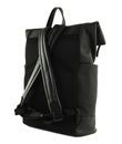Calvin Klein Tech Sensual Roll Top Backpack CK Black Calvin Klein Tech Sensual Roll Top Backpack CK Black