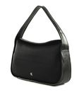 Calvin Klein CKJ Rib Pu Shoulder Bag Black Calvin Klein CKJ Rib Pu Shoulder Bag Black