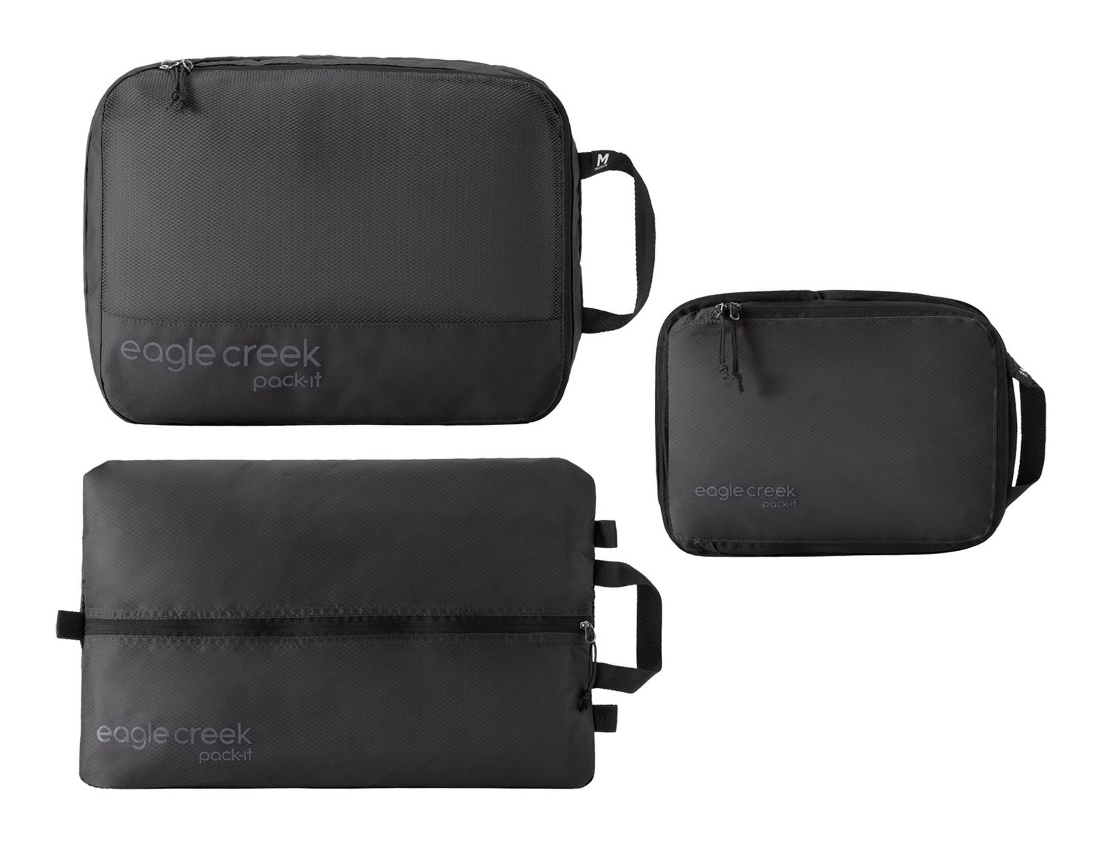 Eagle Creek PACK-IT SPORT WET DRY FITNESS LOCKER: Borsa Impermeabile Con Scomparto Umido/asciutto. Tessuto Antimicrobico, Lavabile E Idrorepellente, Con Maniglia. Colore Fucsia/nero, Perfetta Per La Palestra.