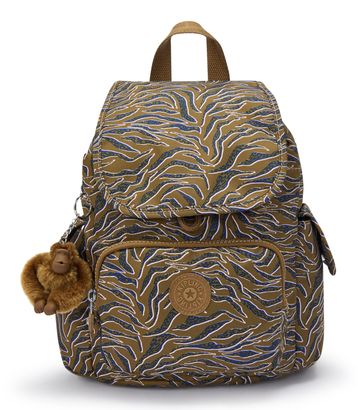 kipling Basic Print City Pack Mini Backpack XS Undersea Leaves