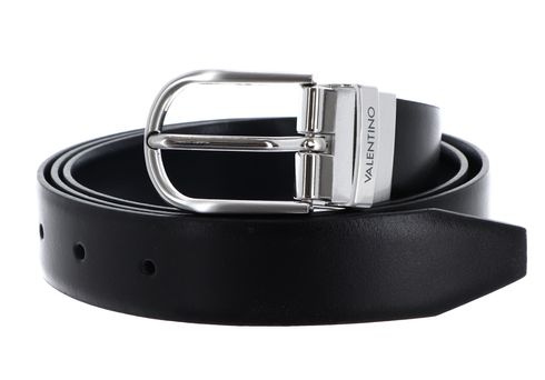 VALENTINO Litech Men's Belt W95 Nero / Navy - shortenable