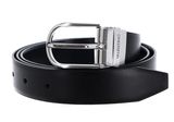 VALENTINO Litech Men's Belt W95 Nero / Navy - shortenable VALENTINO Litech Men's Belt W95 Nero / Navy - shortenable