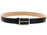 VALENTINO Around Plaque Buckle Belt W95 Nero / Oro - kürzbar VALENTINO Around Plaque Buckle Belt W95 Nero / Oro - kürzbar