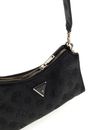 GUESS Cresidia Top Zip Shoulder Bag Black