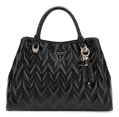 GUESS Adelard Girlfriend Satchel Black